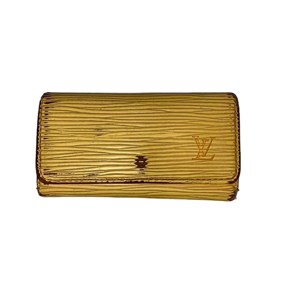 LV Louis Vuitton EPI LEATHER KEYHOLDER